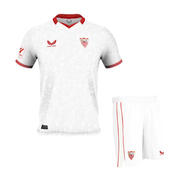 Camiseta Sevilla Replica Primera Ropa Niño 2023/24